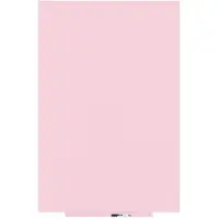 Rocada Whiteboard Skincolor, lackiert, B 1000 x H 1500 mm, magnethaftend, trocken abwischbar, rosa