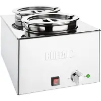 Buffalo Bain-Marie Mit 2X 5.2L Schalen