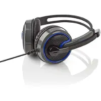 Nedis Gaming Headset | Über Ohr | Stereo | 2x 3.5 mm | Klappbarer Mikrofon | 2.20 m | Ohne Beleuchtung NE550671532