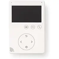 24.Se Video-Türklingel IP53 DOORP15CWT Weiß
