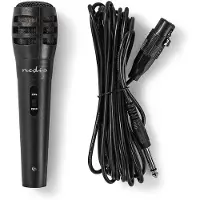 Nedis Kabelgebundenes Mikrofon Cardioid Abnehmbares Kabel 5.00 m 80 Hz 12 kHz 600 Ohm -75 dB EIN-/Au