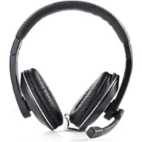 Nedis PC-Headset Overear 2x3.5mm klappbares Mikrofon 2m sw CHST200BK
