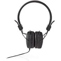 Nedis On-Ear-Kopfhörer mit Kabel - 3.5 mm - Seillänge: 1.20 m - Schwarz