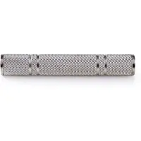 Nedis Stereo-Audio-Adapter - 3.5 mm Buchse - 3.5 mm Buchse - Vernickelt - Gerade - Metall - Silber - 1 Stück - Box