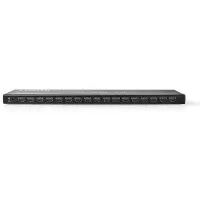 Nedis Hdmi-splitter 16 Port Hdmi Eingang Zu 16xhdmi Ausgang 4k Metall 60hz