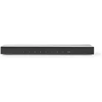 Nedis Hdmi-splitter 8 Anschlüsse Hdmi Eingang Zu 8xhdmi Ausgang 4k Metall 60hz