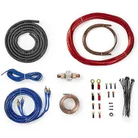 Safety Jogger Gold Vergoldetes Auto-audio-anschlusskit 800w