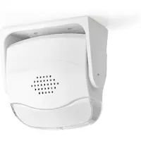Nedis AMLRMMW40WT Bewegungsmelder Alarm 3x AAA/LR03 80 dB Erfassung 1,1 m Weiß