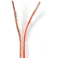 Nedis Cabr4000tr150 Lautsprecherkabel 2x 4 Mm 15 M
