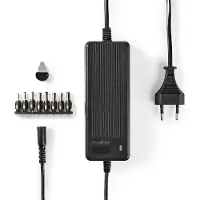 Nedis Universal-Netzteil - 60 W - 6 / 7.5 / 9 / 12 / 13.5 / 15 / 16 V DC - 1.10 m - 3.0 A - 8 plug(s) - Schwarz