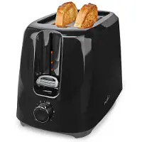 Nedis Toaster - 2 Steckplätze - Bräunungsstufen: 6 - Schwarz