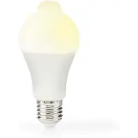 Nedis LED-Lampe E27 - A60 - 4.9 W - 470 lm - 3000 K - Weiss - Retro Style - Matte lampe - 1 Stück
