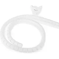 Nedis Kabelmanagement Hülse 2.00 m 1 Stück max. Kabeldicke: 28 mm PE Weiss