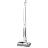 Nedis Stick Vacuums & Electric Brooms, Stabstaubsauger, Beutellos, Weiß, Acrylnitril-Butadien-Styrol (ABS), Trocken, Akku