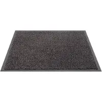 Hamat Fussmatte anthrazit Polypropylen L1200xB1800xS5mm