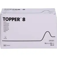 KCI Topper 8 Kompr.10x20 cm steril 50x2 St Kompressen