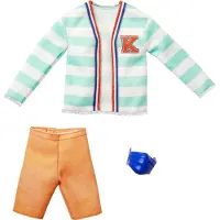 Muovijalelu - Ken Fashion Complete Look - Striped Sweater