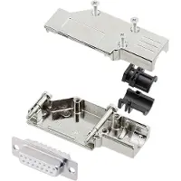 Encitech DCMR15-FK-DMS-W-K 6355-8065-32 D-SUB Buchsenleisten-Set 90 ° Polzahl (n