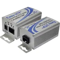 Renkforce RF-2871000 Netzwerkverlängerung 2-Draht Reichweite (max.): 500 m 2 St. 100 MBit/s ohne PoE-Funktion