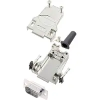 Encitech DTZF09-DBP-W-K 6355-8044-01 D-SUB Stiftleisten-Set 180 ° Polzahl (num):