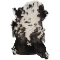 vidaXL Schafpelz Mischfarbe (60-70)x(90-100) cm