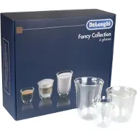 De'Longhi De’Longhi DLKC302, Durchscheinend, Rund, 6 Stück(e), 205 mm, 350 mm, 110 mm
