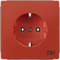 Siemens Steckdose 1f or glz DELTAstyle UP m.BS 5UB1816