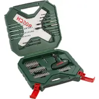 Bosch Accesorios X-line 54ti Bohrer-und Spitzen-set