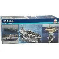 General 0503, Montagesatz, 1:720, U.S.S. NIMITZ, Mehrfarbig, USA, Schiffsmodell