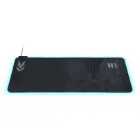 Razer Goliathus Chroma Extended, Schwarz, Grün, Abbildung, Tuch, Gummi, Mehrfarbig, Anti-Rutsch-Basis, Gaming-Mauspad