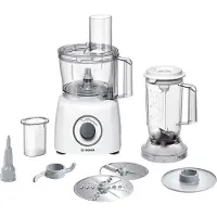 Bosch MCM3200W, 2,3 l, Weiß, Drehregler, 3 Disks, Kunststoff, Edelstahl
