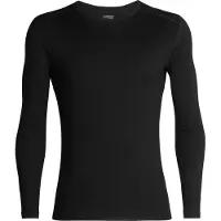Icebreaker - Merinowolle-Basisschicht &ndash; Herren &ndash; M Merino 260 Tech LS Crewe - M Merino 260 Oasis LS Crewe Black für Herren aus Wolle -