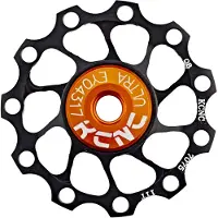 Kcnc Ultra Schaltwerkrolle 11Z Edelstahl Lager schwarz/orange 2023 Schaltungsteile & Zubehör