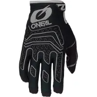 O'Neal Sniper Elite Schwarz Grau Motocross Handschuhe Größe S