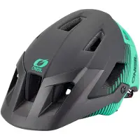 O'Neal Oneal Defender Grill Fahrradhelm Farbe: Schwarz/Grün, Grösse: L/XL