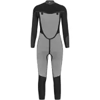 Orca Tango 4/3 Mm Neoprenanzug Mit Langem Arm Und Reißverschluss Am Brustkorb Für Damen