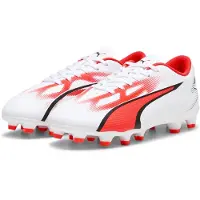 Puma ULTRA PLAY FG/AG Jr WHITE-BLACK-FIRE 11,5C