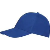 Sols Unisex Büffel 6 Panel Baseballmütze (Königsblau)
