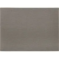 Mesapiu Placemat Canvaslook - Rechthoek - 33 x 45 cm - Charcoal - Set van 4 (ZZ0521 Charcoal)