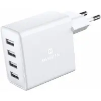 Swissten Mobiili laadija 4xUSB 4A 20W