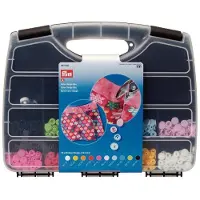 Prym 393900, Aufbewahrungsbox, Schwarz, Transparent, Rechteckig, Kunststoff, Einfarbig, 316 mm