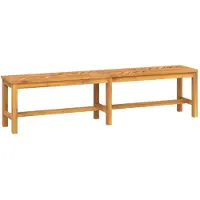 vidaXL Gartenbank 180 cm Massivholz Akazie