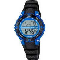 Calypso Uni Uhr Digital K5684/5 Kunststoff PUR Armbanduhr schwarz UK5684/5