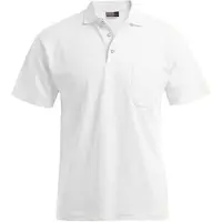Promodoro Heavy Poloshirt mit Brusttasche Herren, Weiß, S