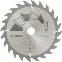 Bosch Accesorios Gt Wo H 160x20-24 Kreissägeblatt Für Holz