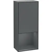 Villeroy & Boch V&B Seitenschrank FINION 418x936x270mm Ans r Regal anthr. ma anth