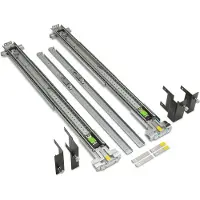 HP B8S55AA, Regal-Schienenset, Schwarz, Metallisch, 4,91 kg