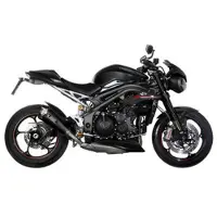MIVV Delta Race Auspuffsystem mit EG-BE S/O CB - SPEEDTRIPLE 18-20