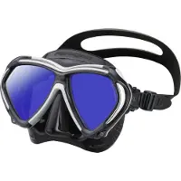 Tusa Tauchmaske Paragon - Schwarz Weiß