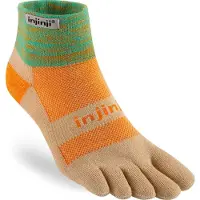 Injinji Trail Midweight Mini-crew Socks Orange EU 40 1/2-44 Mann